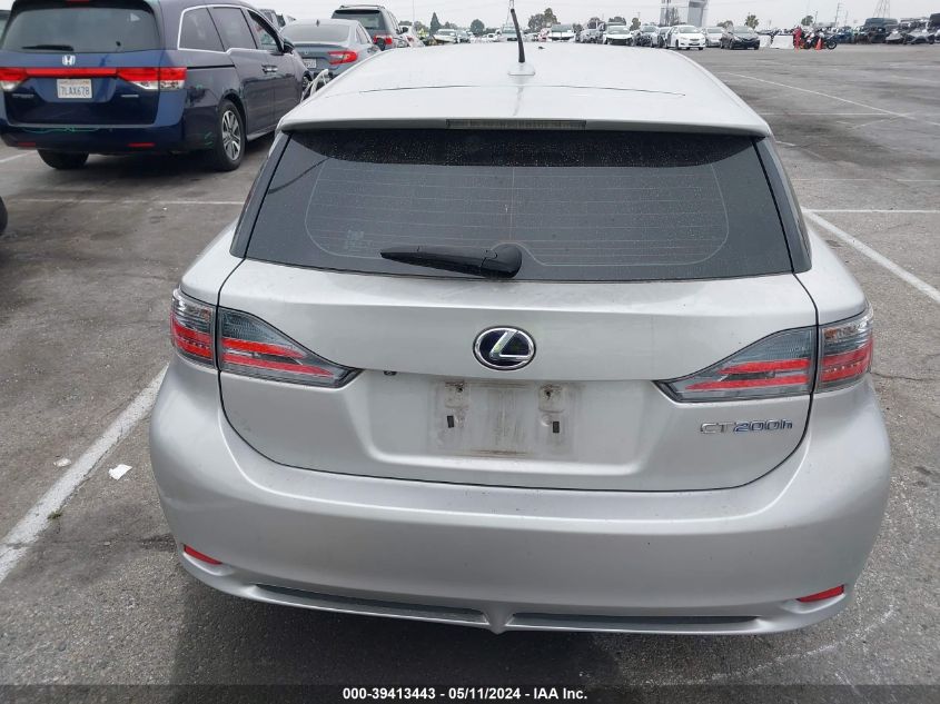 2012 Lexus Ct 200H Premium VIN: JTHKD5BH2C2095388 Lot: 39413443