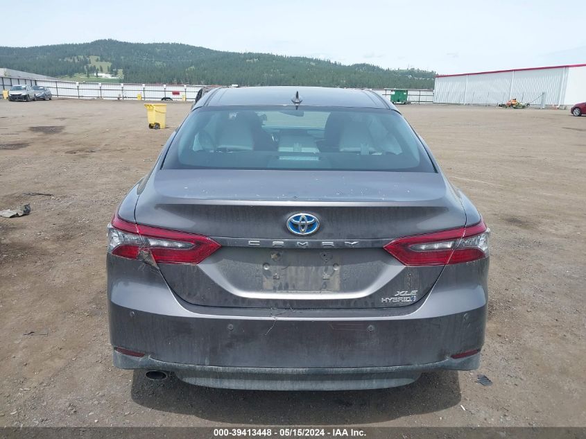 2022 Toyota Camry Xle Hybrid VIN: 4T1F31AK6NU590630 Lot: 39413448