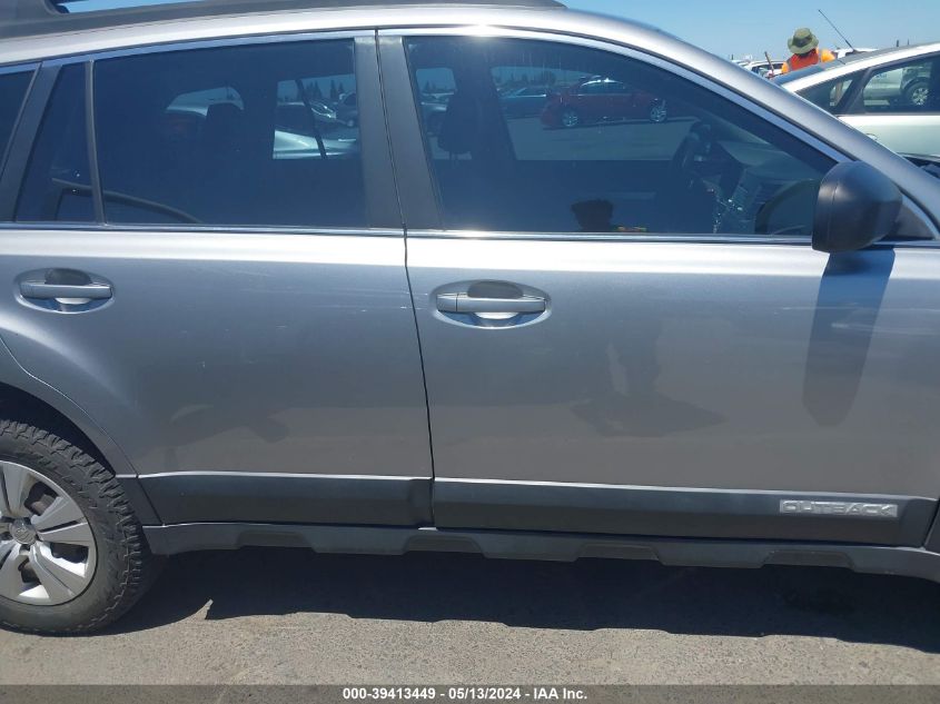 2011 Subaru Outback 2.5I VIN: 4S4BRBAC9B3370802 Lot: 39413449