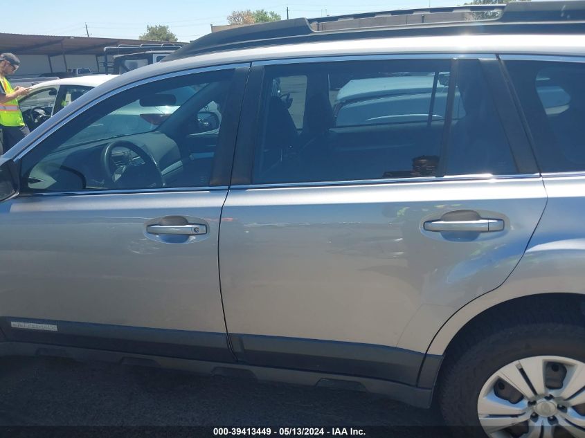 2011 Subaru Outback 2.5I VIN: 4S4BRBAC9B3370802 Lot: 39413449