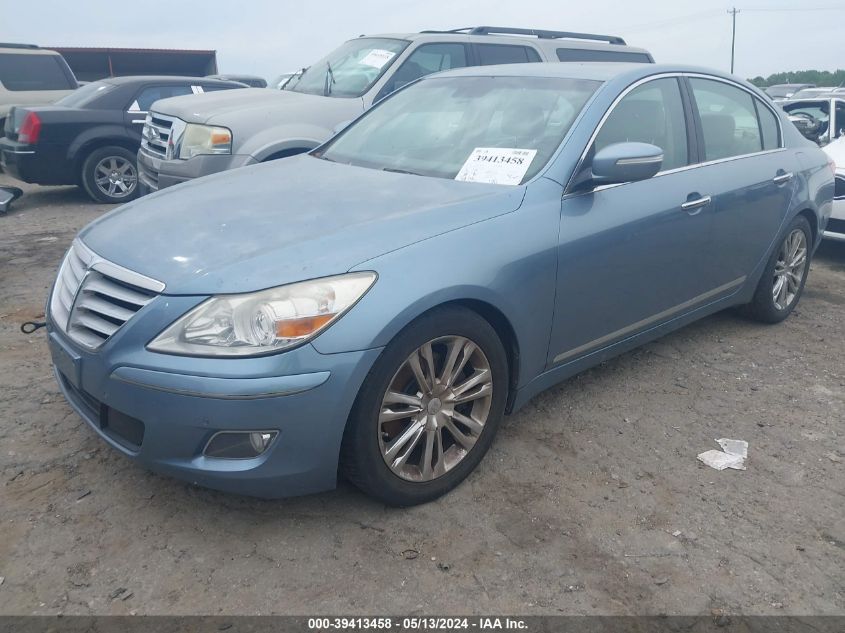 2011 Hyundai Genesis 4.6 VIN: KMHGC4DFXBU113277 Lot: 39413458