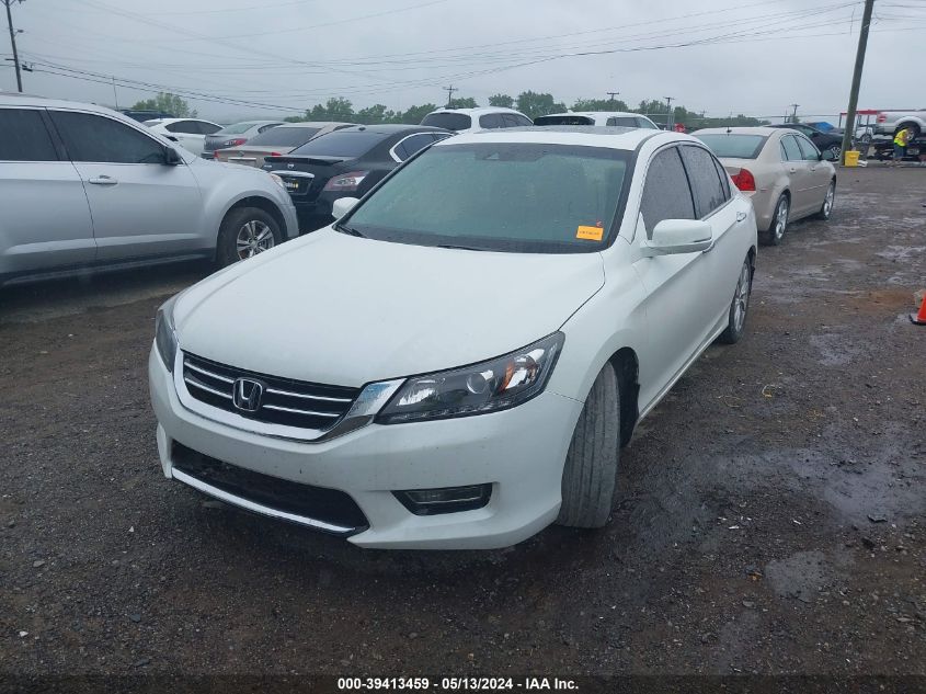 2013 Honda Accord Ex-L V-6 VIN: 1HGCR3F8XDA042744 Lot: 39413459