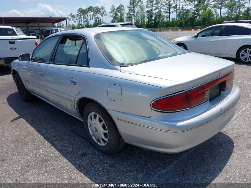 2001 Buick Century Custom VIN: 2G4WS52J611238461 Lot: 39413467