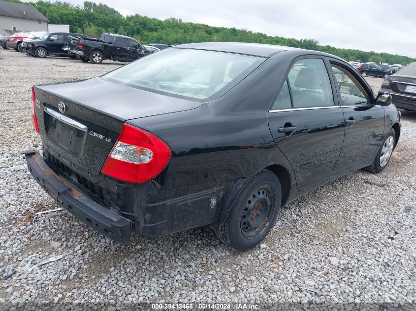 2004 Toyota Camry Le VIN: 4T1BE32K74U335647 Lot: 39413468