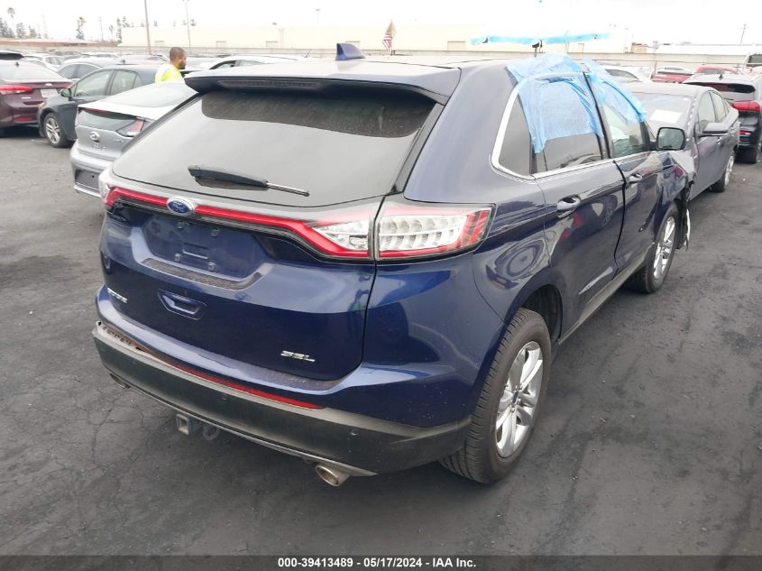 2016 Ford Edge Sel VIN: 2FMPK3J87GBB04679 Lot: 39413489