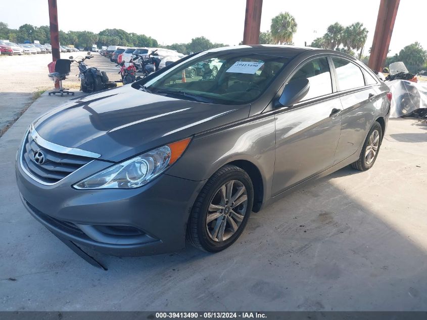 2013 Hyundai Sonata Gls VIN: 5NPEB4AC8DH704648 Lot: 39413490