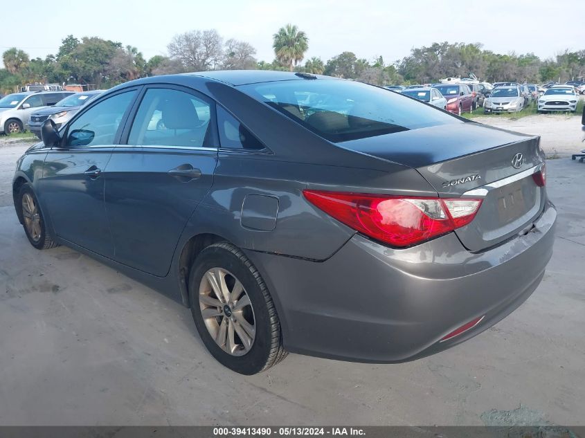 2013 Hyundai Sonata Gls VIN: 5NPEB4AC8DH704648 Lot: 39413490