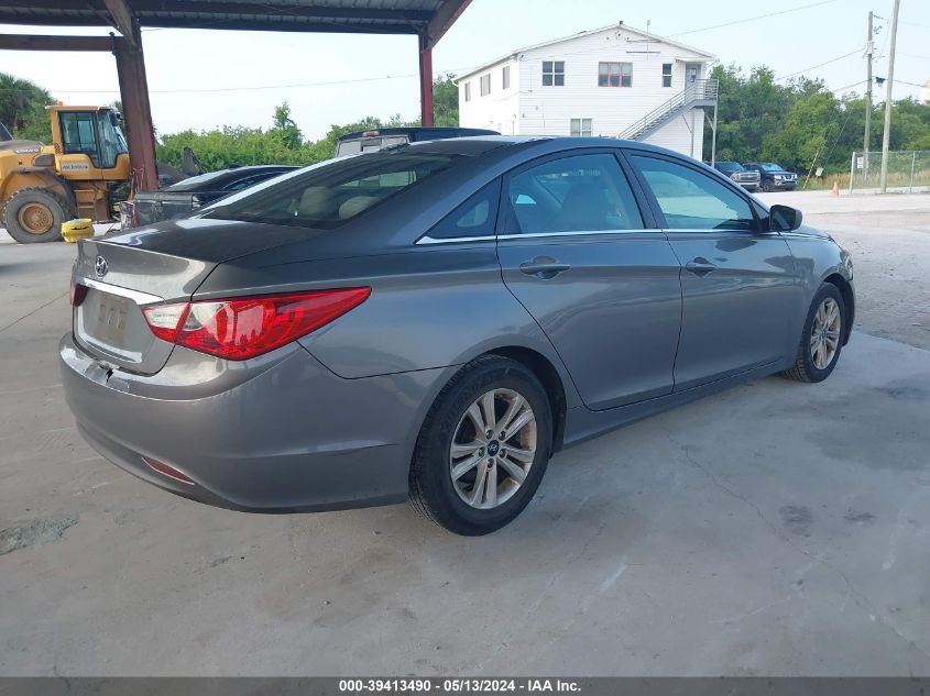 2013 Hyundai Sonata Gls VIN: 5NPEB4AC8DH704648 Lot: 39413490