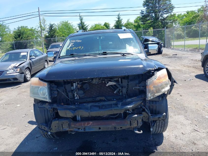 2011 Nissan Armada Platinum VIN: 5N1AA0NC7BN600228 Lot: 39413491