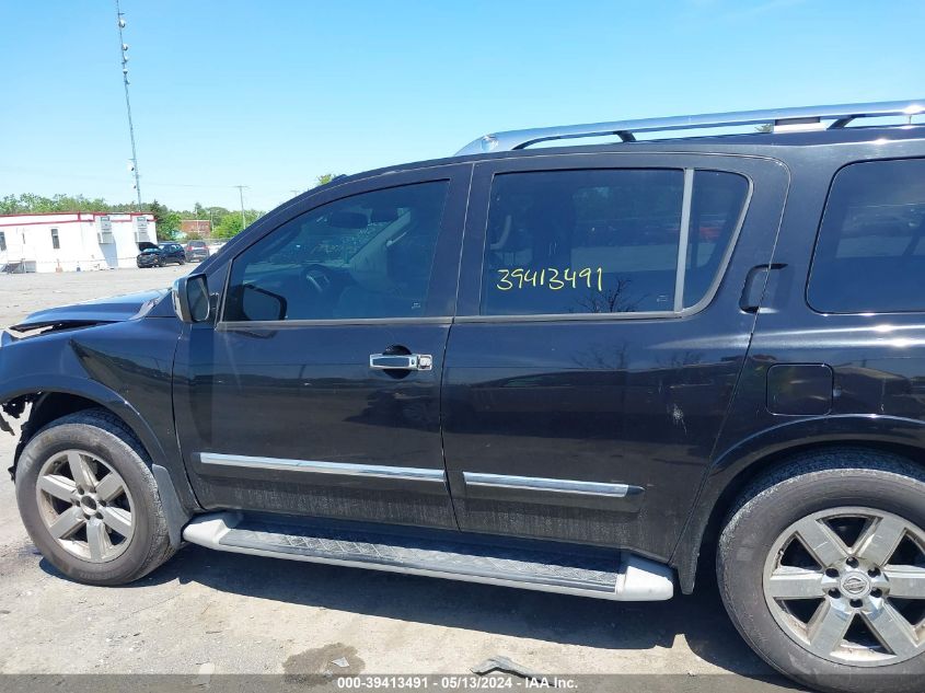 2011 Nissan Armada Platinum VIN: 5N1AA0NC7BN600228 Lot: 39413491