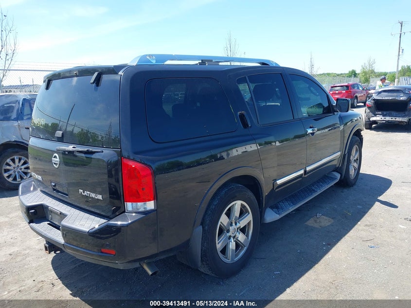 2011 Nissan Armada Platinum VIN: 5N1AA0NC7BN600228 Lot: 39413491