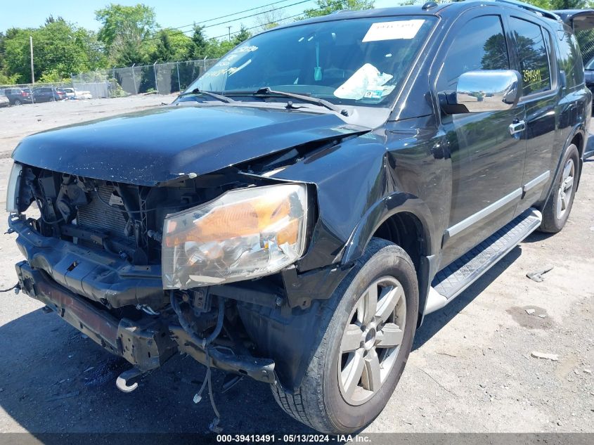 2011 Nissan Armada Platinum VIN: 5N1AA0NC7BN600228 Lot: 39413491