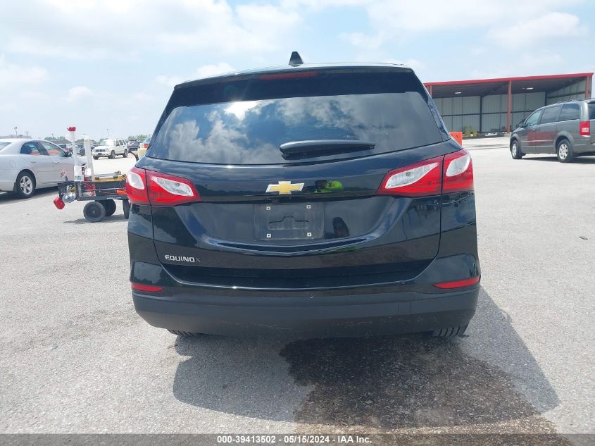 2020 Chevrolet Equinox Fwd Ls VIN: 2GNAXHEV8L6114981 Lot: 39413502