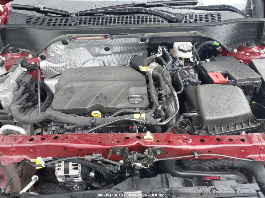 2024 Chevrolet Trax Fwd Lt VIN: KL77LHE20RC126673 Lot: 39413518