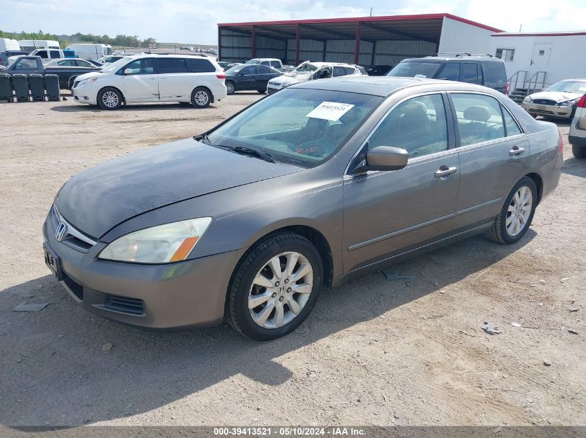 2007 Honda Accord 3.0 Ex VIN: 1HGCM66547A025464 Lot: 39413521