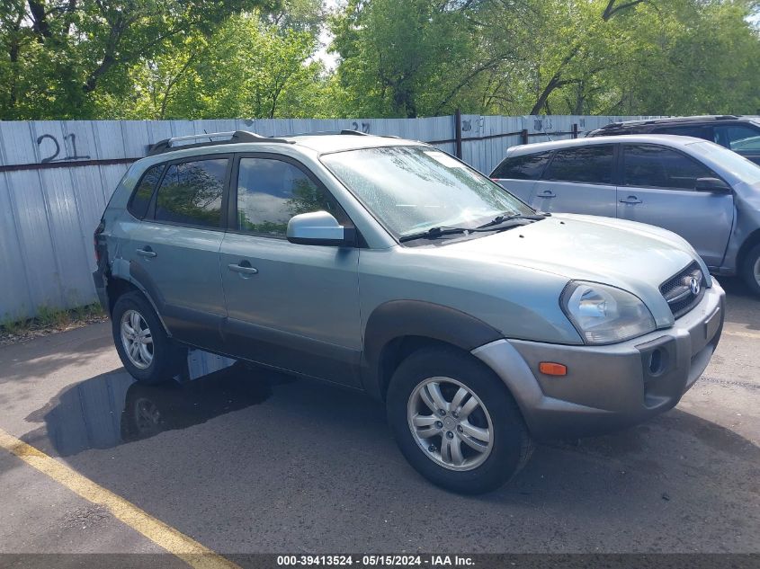 2007 Hyundai Tucson Limited/Se VIN: KM8JN72D77U575 Lot: 39413524