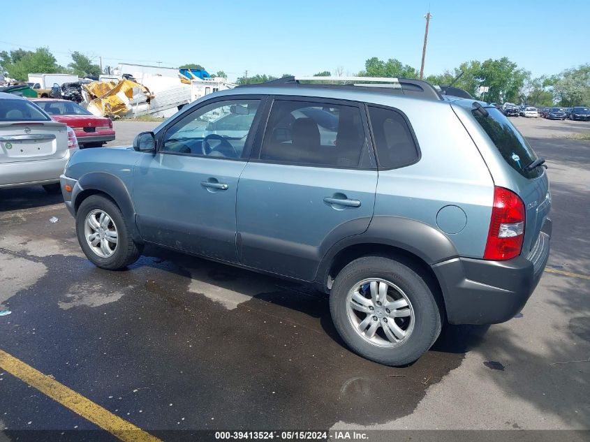 2007 Hyundai Tucson Limited/Se VIN: KM8JN72D77U575 Lot: 39413524