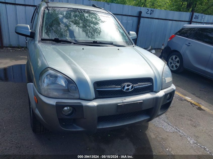 2007 Hyundai Tucson Limited/Se VIN: KM8JN72D77U575 Lot: 39413524