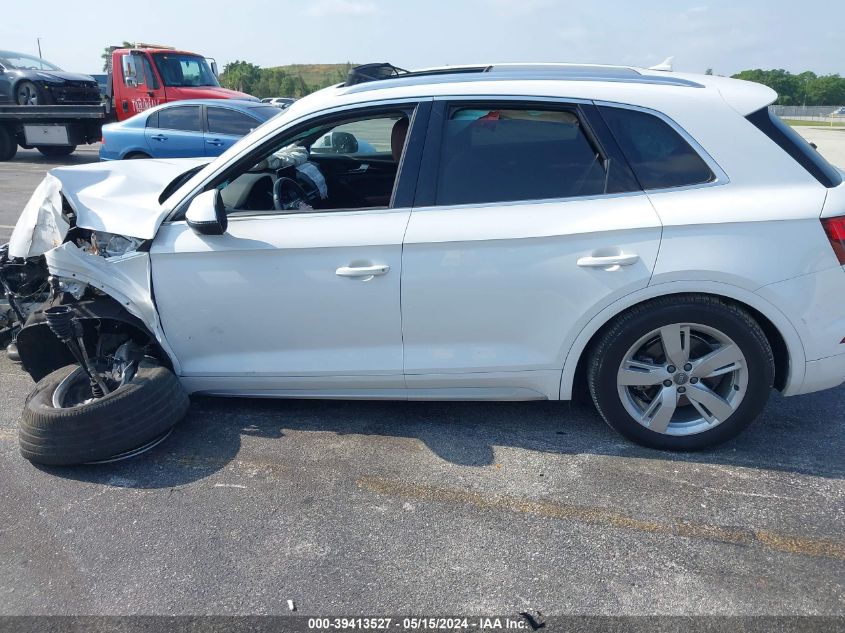 2019 Audi Q5 45 Premium VIN: WA1ANAFY4K2069011 Lot: 39413527