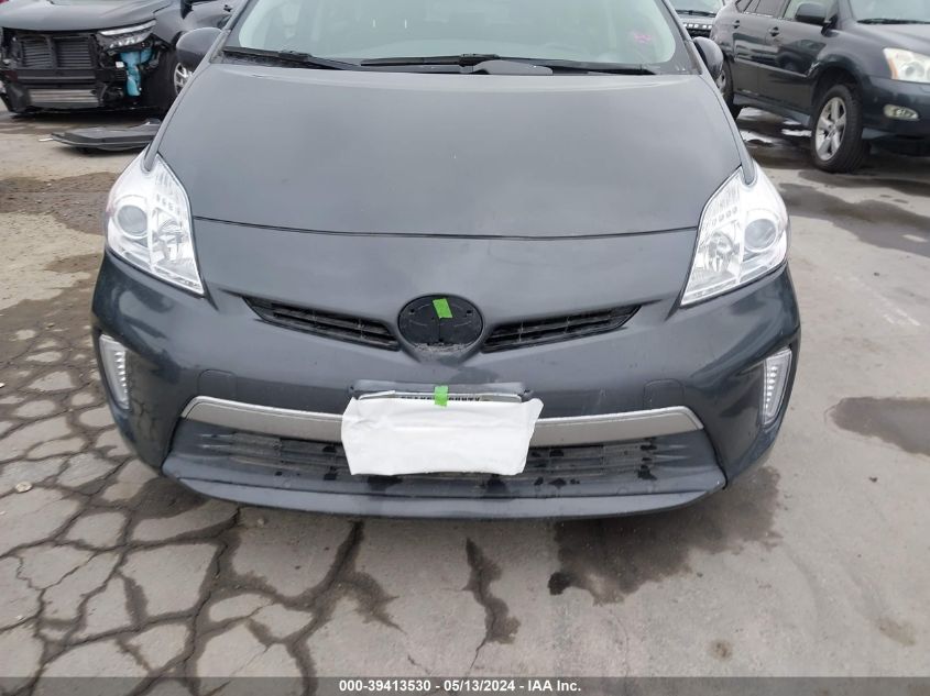 2012 Toyota Prius Plug-In VIN: JTDKN3DP7C3027962 Lot: 39413530