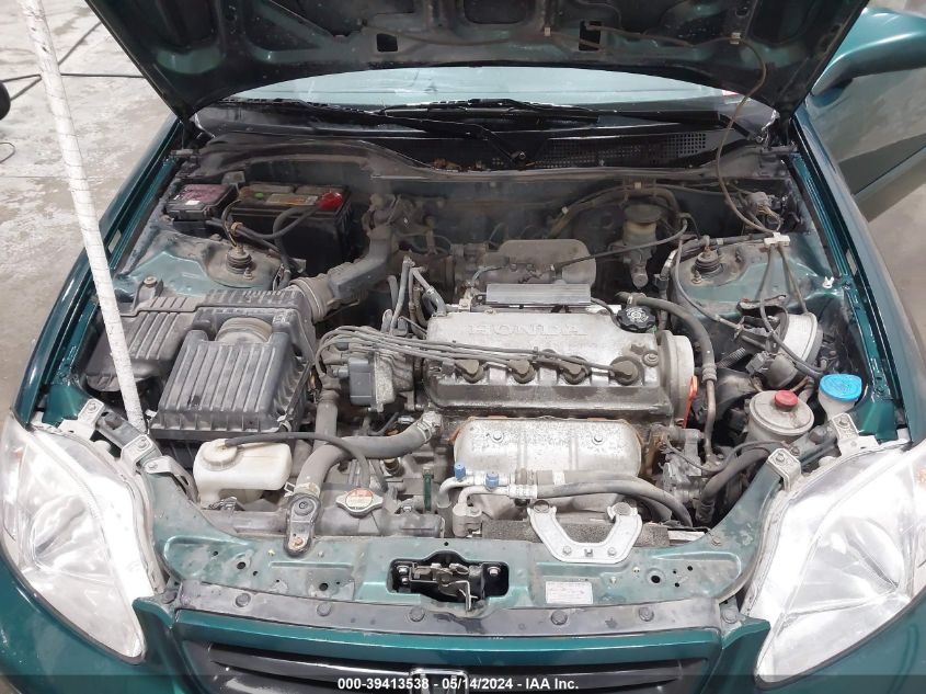 1999 Honda Civic Ex VIN: 1HGEJ8243XL042061 Lot: 39413538