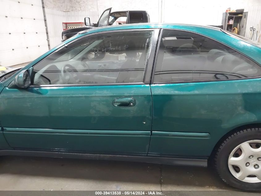 1999 Honda Civic Ex VIN: 1HGEJ8243XL042061 Lot: 39413538