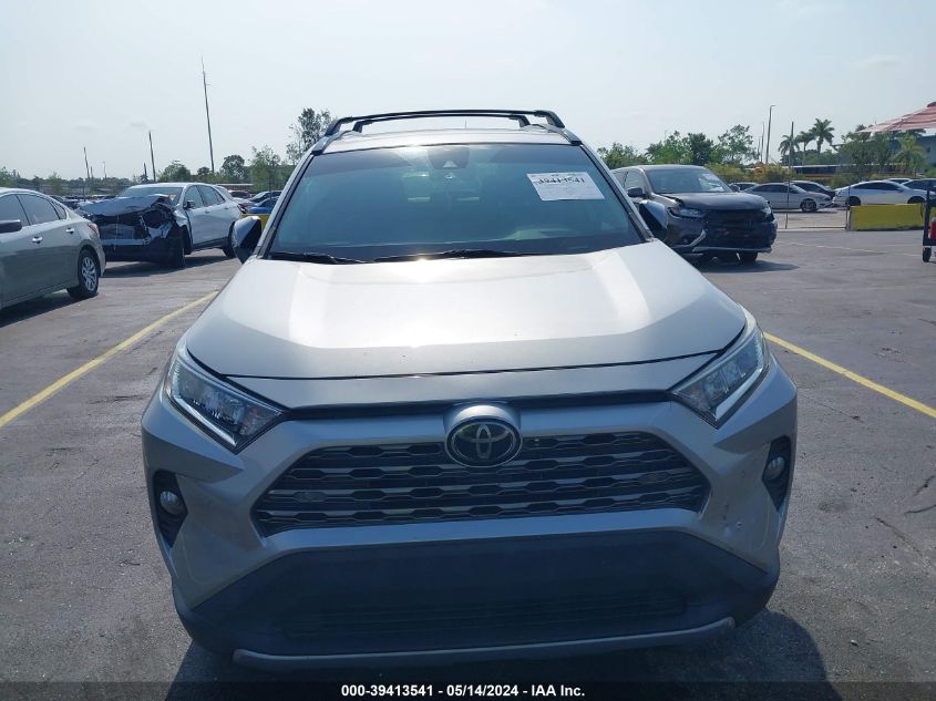 2019 Toyota Rav4 Limited VIN: 2T3Y1RFV0KC008655 Lot: 39413541