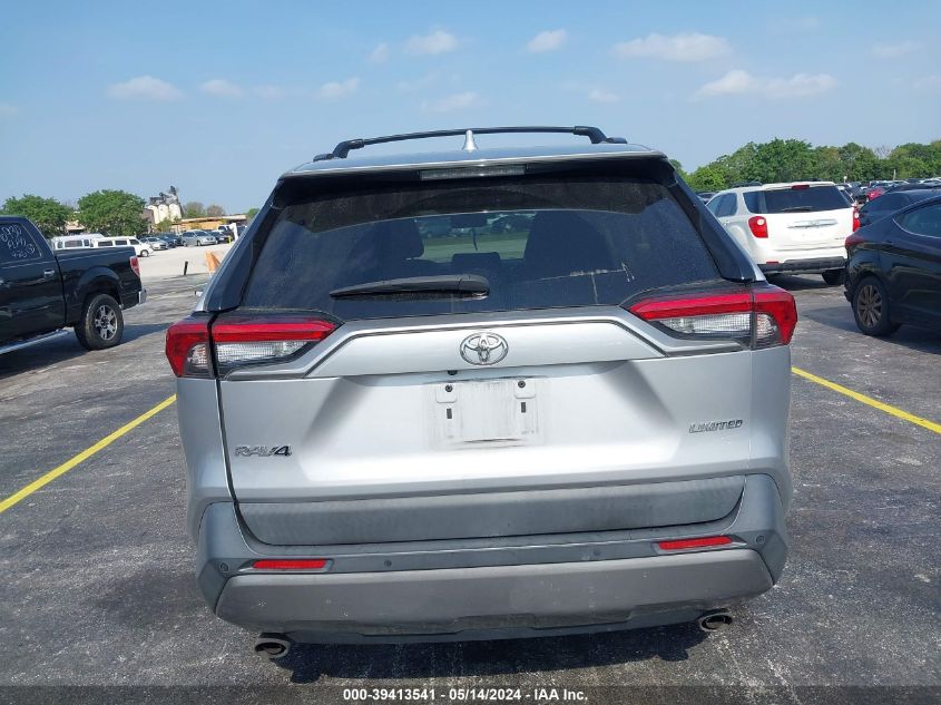 2019 Toyota Rav4 Limited VIN: 2T3Y1RFV0KC008655 Lot: 39413541