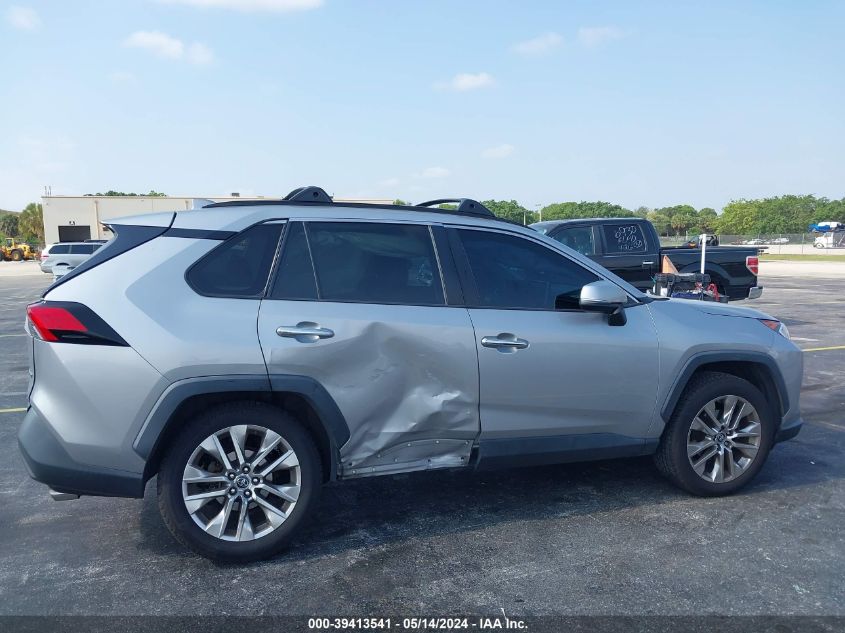 2019 Toyota Rav4 Limited VIN: 2T3Y1RFV0KC008655 Lot: 39413541