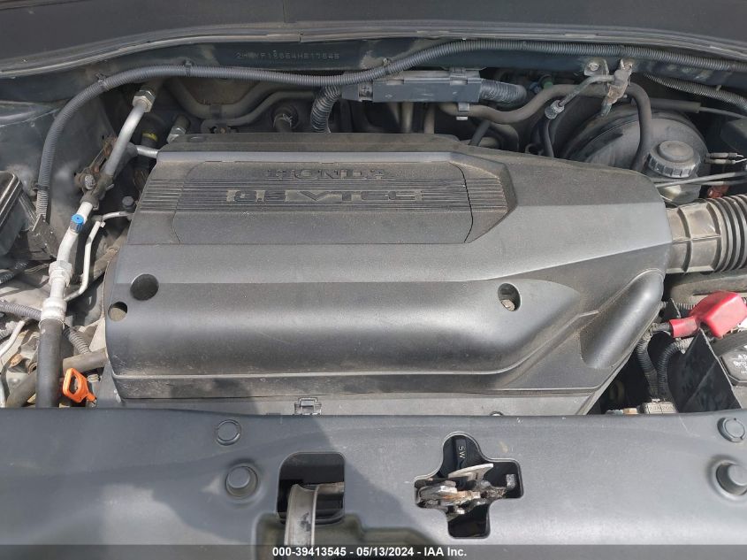 2004 Honda Pilot Ex-L VIN: 2HKYF18654H517545 Lot: 39413545