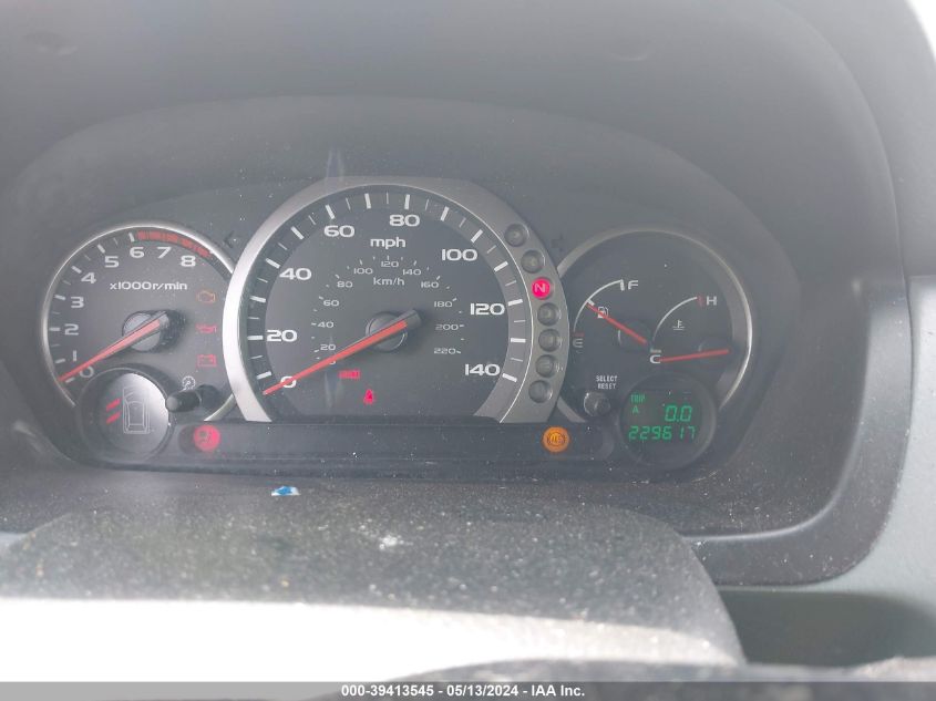 2004 Honda Pilot Ex-L VIN: 2HKYF18654H517545 Lot: 39413545