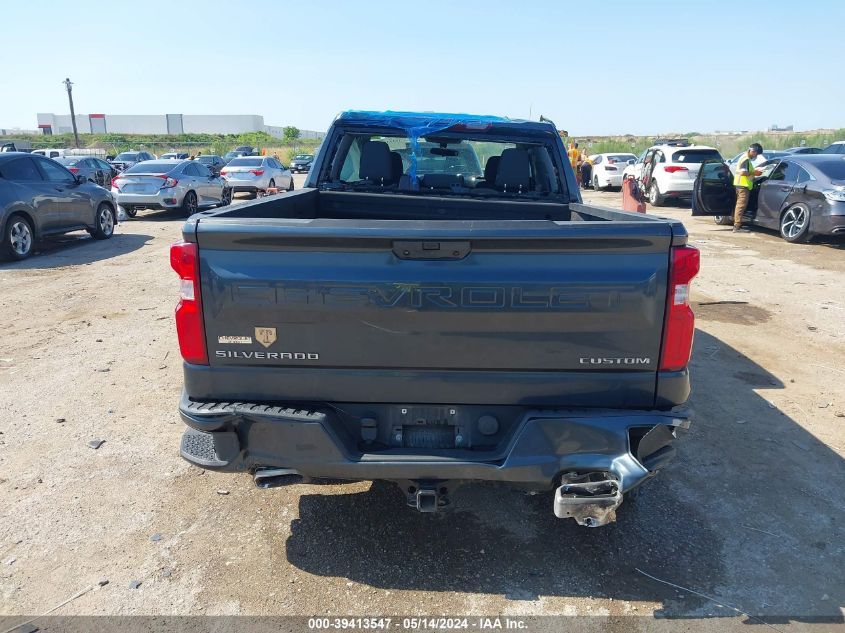 1GCRWBEF0LZ106656 2020 Chevrolet Silverado 1500 2Wd Double Cab Standard Bed Custom