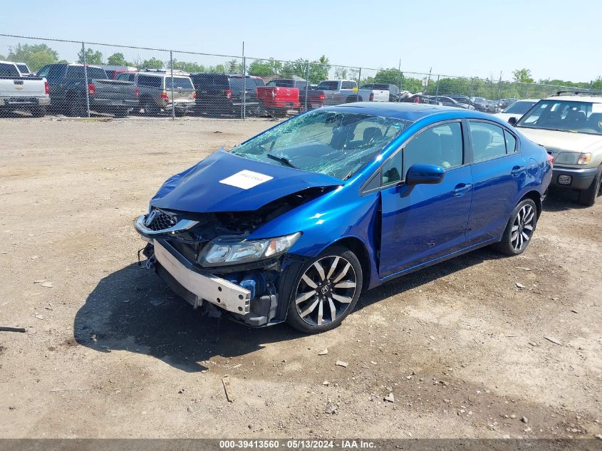 2015 Honda Civic Ex-L VIN: 19XFB2F98FE063711 Lot: 39413560