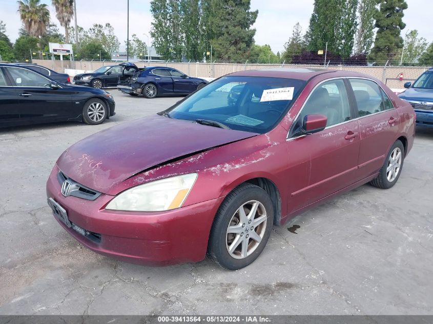 2003 Honda Accord 3.0 Ex VIN: 1HGCM66573A001346 Lot: 39413564