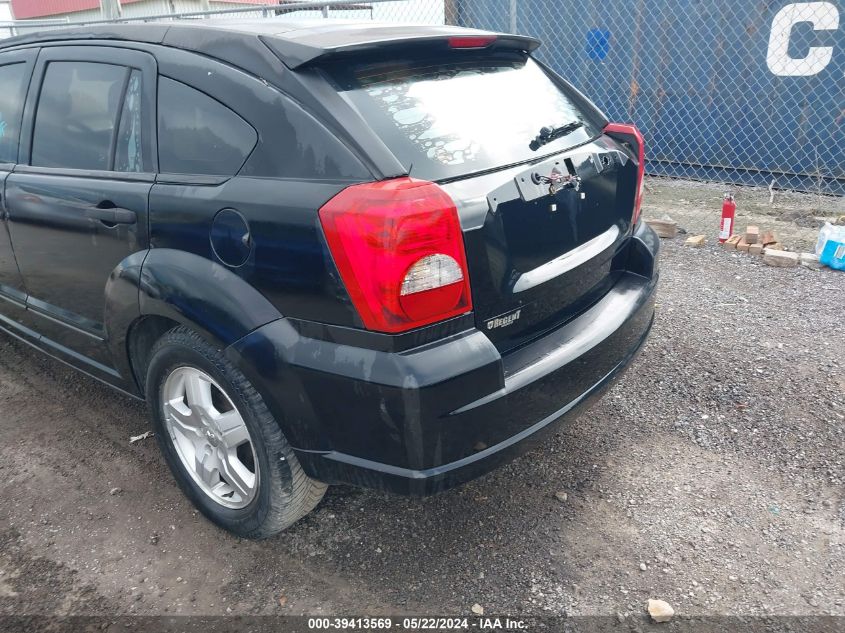 2007 Dodge Caliber Sxt VIN: 1B3HB48BX7D570330 Lot: 39413569