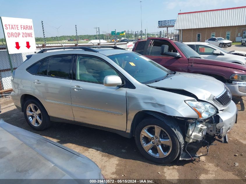 2007 Lexus Rx 350 VIN: JTJHK31U572008235 Lot: 39413572