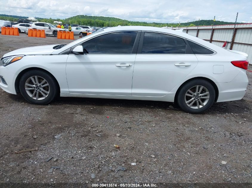 2017 Hyundai Sonata Se VIN: 5NPE24AF5HH449232 Lot: 39413574