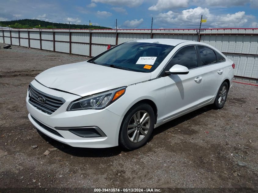 2017 Hyundai Sonata Se VIN: 5NPE24AF5HH449232 Lot: 39413574