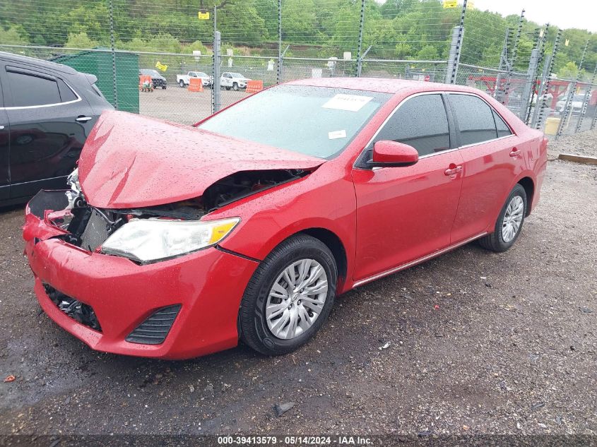 2012 Toyota Camry Le VIN: 4T1BF1FK8CU544311 Lot: 39413579