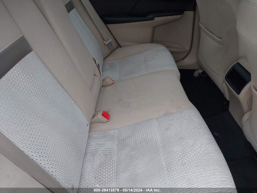 2012 Toyota Camry Le VIN: 4T1BF1FK8CU544311 Lot: 39413579