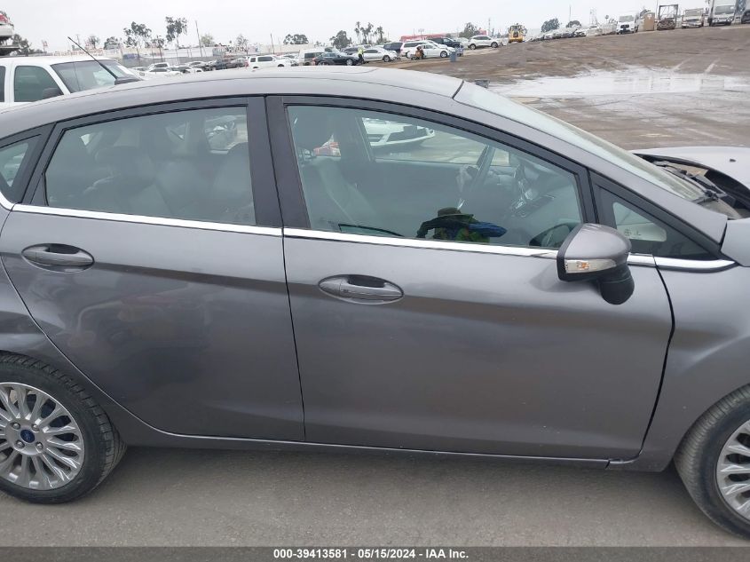 2014 Ford Fiesta Titanium VIN: 3FADP4FJ9EM204200 Lot: 39413581