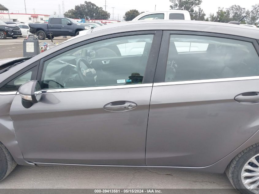 2014 Ford Fiesta Titanium VIN: 3FADP4FJ9EM204200 Lot: 39413581