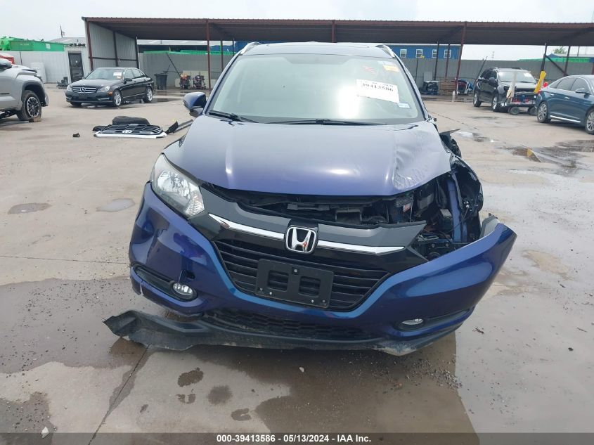 2017 Honda Hr-V Ex-L VIN: 3CZRU6H70HM722216 Lot: 39413586