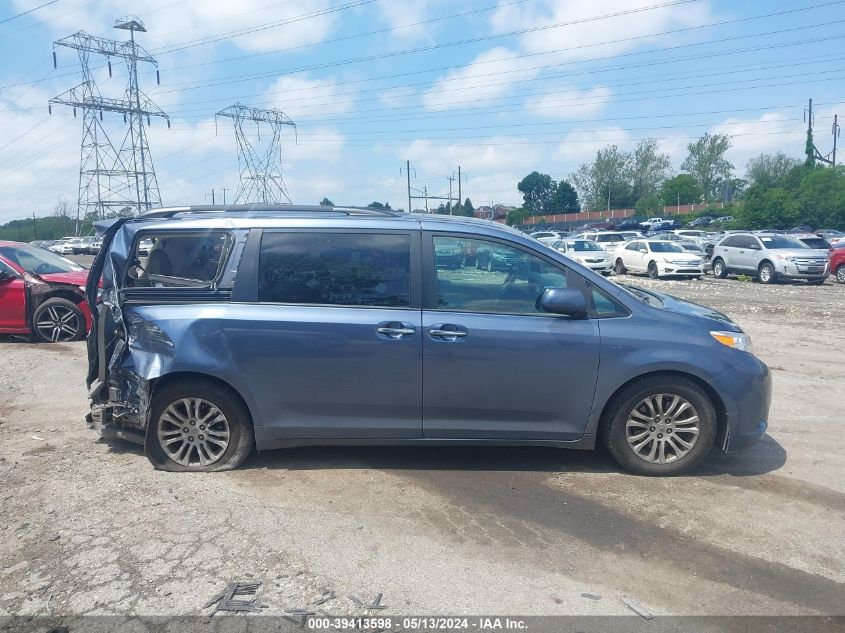 2015 Toyota Sienna Xle 8 Passenger VIN: 5TDYK3DC4FS651754 Lot: 39413598