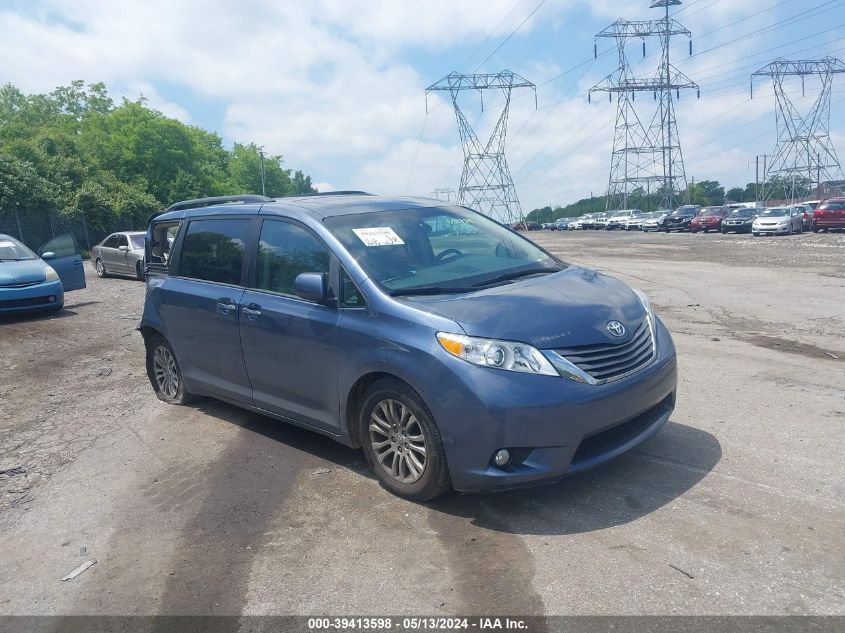 2015 Toyota Sienna Xle 8 Passenger VIN: 5TDYK3DC4FS651754 Lot: 39413598