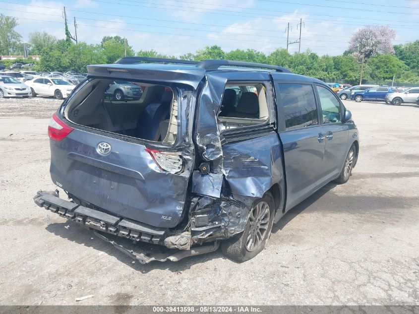 2015 Toyota Sienna Xle 8 Passenger VIN: 5TDYK3DC4FS651754 Lot: 39413598