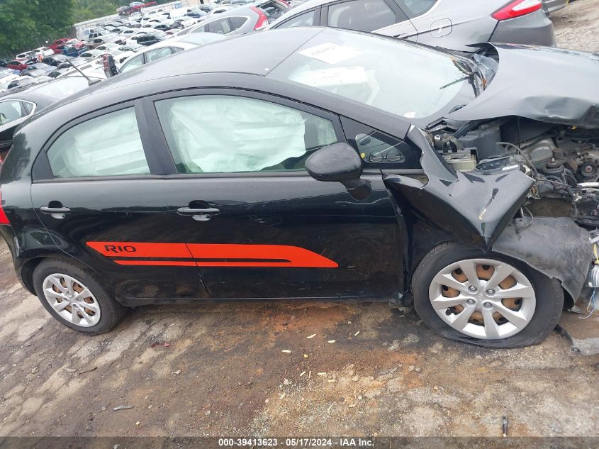 2012 Kia Rio5 Lx VIN: KNADM5A38C6092985 Lot: 39413623