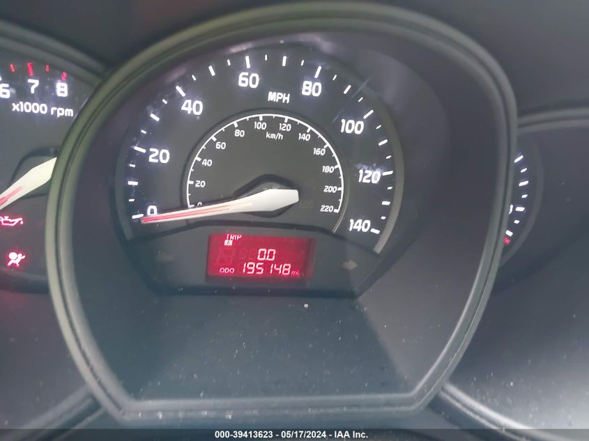 2012 Kia Rio5 Lx VIN: KNADM5A38C6092985 Lot: 39413623