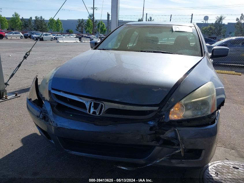 2007 Honda Accord 2.4 Lx VIN: 1HGCM56487A008555 Lot: 39413625