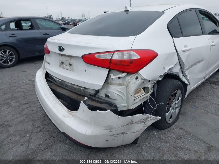 2014 Kia Forte Lx VIN: KNAFK4A63E5073790 Lot: 39413633